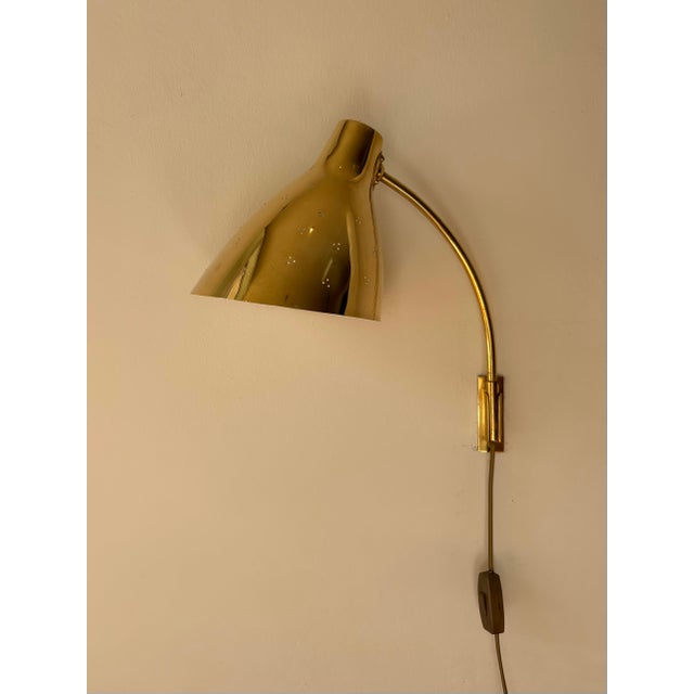 Model 50-055 Wall Lamp by Lisa Johansson-Pape for Orno, 1950s For Sale - Image 13 of 15
