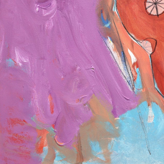 2020s Heart - Abstract Figurative Portrait Original Artwork by Erin Hammond For Sale - Image 5 of 7