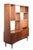 Wood Mid Century Modern Wall Unit Room Divider For Sale - Image 7 of 16
