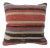 Handmade Striped Turkish Kilim Pillow Cover For Sale
