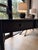 McGuire Espresso Wood Desk With Cane Detailing For Sale - Image 11 of 14
