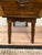 Add authentic 1970s Americana to your home with this 1977 Ethan Allen "Old Tavern" dough box table. Crafted from rich,...