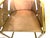 Brass Leather Strip Chair by Massimo Castagna for Henge, 1990s, Set of 3 For Sale - Image 9 of 18