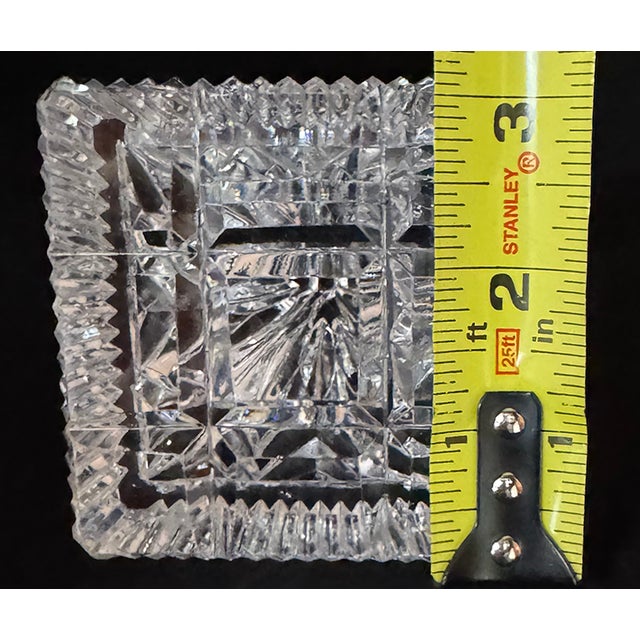 1970s Waterford Crystal Pyramid Paperweight For Sale - Image 12 of 12