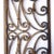 American Victorian Wrought Iron Hinged Transom Grille For Sale In Denver - Image 6 of 11