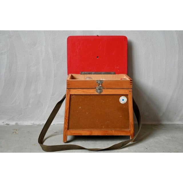 Vintage French Fisherman's Stool For Sale - Image 4 of 11