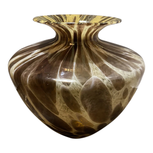 Vintage MCM Maestri Vetrai Murano Style Italian Art Glass Vase