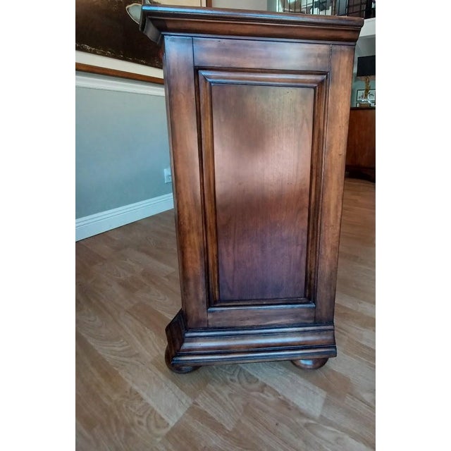 Serpentine Front Tuscan Double Dresser by Ethan Allen Chairish