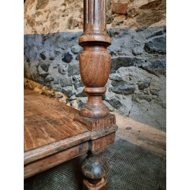 Antique French Oak Drapers Table, 19th Century For Sale - Image 13 of 18