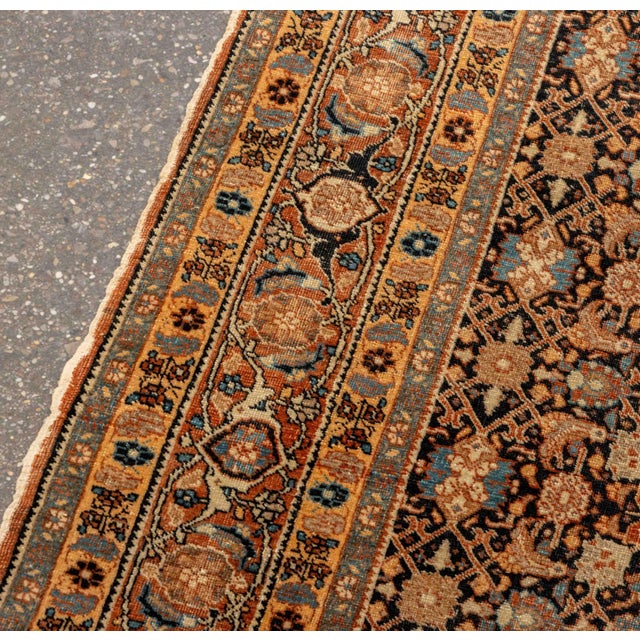 Early 20th Century Persian Veramin Rug, 5' 2" X 4' For Sale - Image 5 of 9