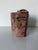 1980s Vintage Abstract Studio Art Pottery Sculptural Double-Neck Vase, Unsigned For Sale In Miami - Image 6 of 12
