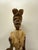 Mid-Century Modern Cuban Style Hand-Carved Wooden Female Figurine For Sale - Image 10 of 12