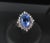 Late 20th Century Fine 3.98ct Gia Ceylon No Heat Sapphire & 0.50ct Diamond Platinum Ring Size 6 For Sale - Image 17 of 18
