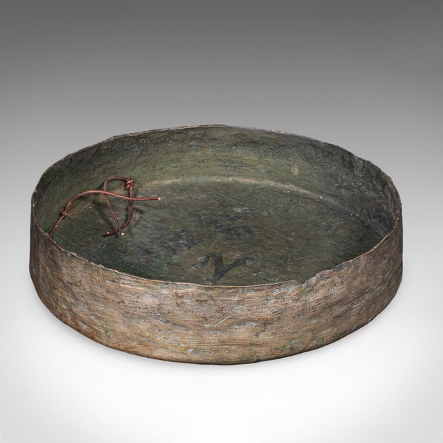 Antique Dinner Hall Gong, Oriental, Bronze Chime, Country House, Edwardian, 1910 For Sale - Image 9 of 10