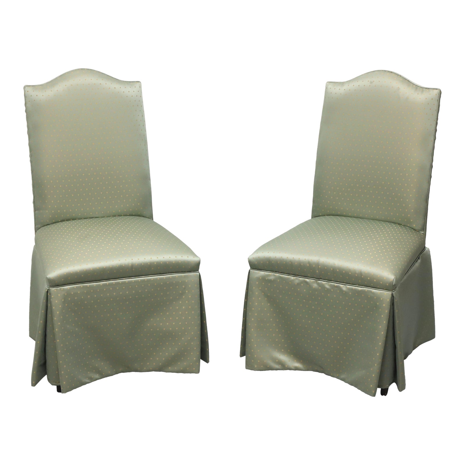 Transitional Style Parsons Chairs by Fairfield Pair Chairish
