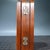 Amber Vintage Carved Boxwood Four-Panel Miniature Folding Screen - Deities & Calligraphy For Sale - Image 8 of 9