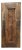 Antique Indian Floral Carved Teak Wood Door Exterior Garden Door 85 For Sale