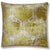 Mid-Century Modern Olive Green Silk Velvet Pillow 20x20 | Handmade Designer Accent Cushion For Sale - Image 3 of 8