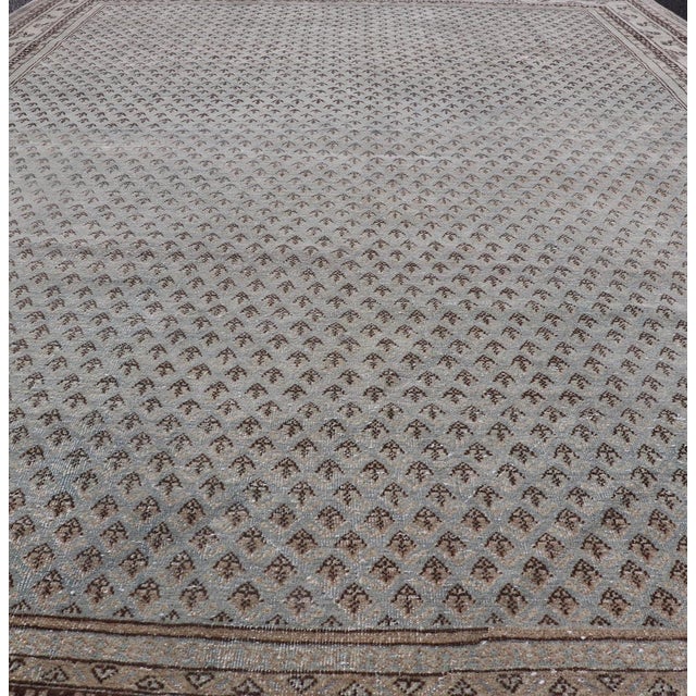 Antique Persian Tabriz Rug With Subtle All-Over Paisley Design 7'2" X 10'2" For Sale In Atlanta - Image 6 of 11
