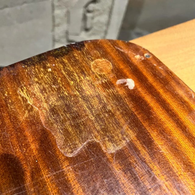 Aldo Tura Green Serving Tray, Lacquered Goatskin, Mid-Century 1950s For Sale - Image 9 of 11