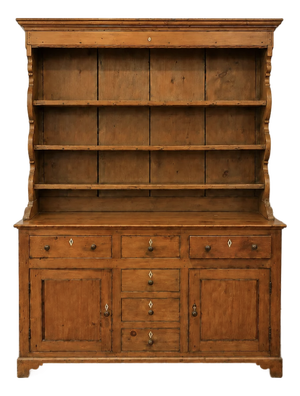 Vintage Welsh Oak Hutch