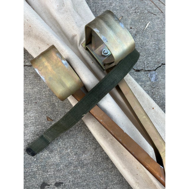 Vintage medical stretcher is a great historical piece to add to your collection. Display this eames style medical piece on...