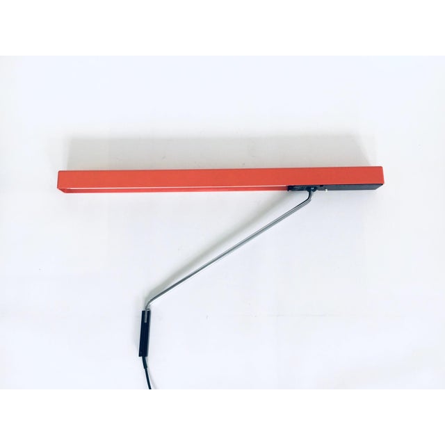 German Design Swing Arm Mounted Desk Lamp from Aeg, 1970s For Sale - Image 17 of 18
