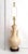 Chinese 1960s Light Pink Fleshtone Chinese Porcelain Table Lamp Restored For Sale - Image 3 of 11