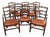 Circa 1880-1900 Georgian Style Set of 8 Dining Chairs For Sale