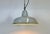 Industrial Grey Enamel Pendant Lamp from Thorlux, 1960s For Sale - Image 9 of 18