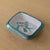 Green 1950s French Ceramic Fish Dish by Robert Picault, Vallauris For Sale - Image 8 of 10