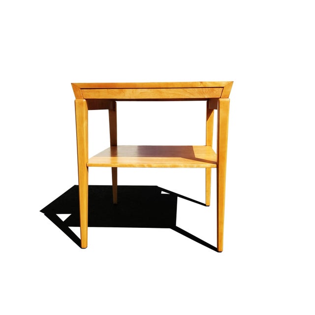 A Mid- Century - Post Modern - Swedish Edmond Spence Side Table For Sale - Image 9 of 9