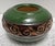 Vintage Ceramic Pottery Green Textured Plant Vessel For Sale - Image 4 of 7