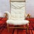 Vintage Pair of Pernilla Lounge Chairs by Bruno Mathsson for Dux in Faux Lambswool, 1970's For Sale - Image 10 of 14