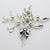 Metal Vintage Italian Handmade Genuine Sterling Silver 925 Christmas Holly and Mistletoe Figurine, 1980s For Sale - Image 7 of 15