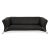 Model 322 3-Seater Sofa in Anthracite Vegan Leather from Rolf Benz For Sale - Image 13 of 13