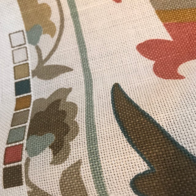 Nina Campbell “Beatrice” Fabric 2 6/8 Continuous Yards Chairish