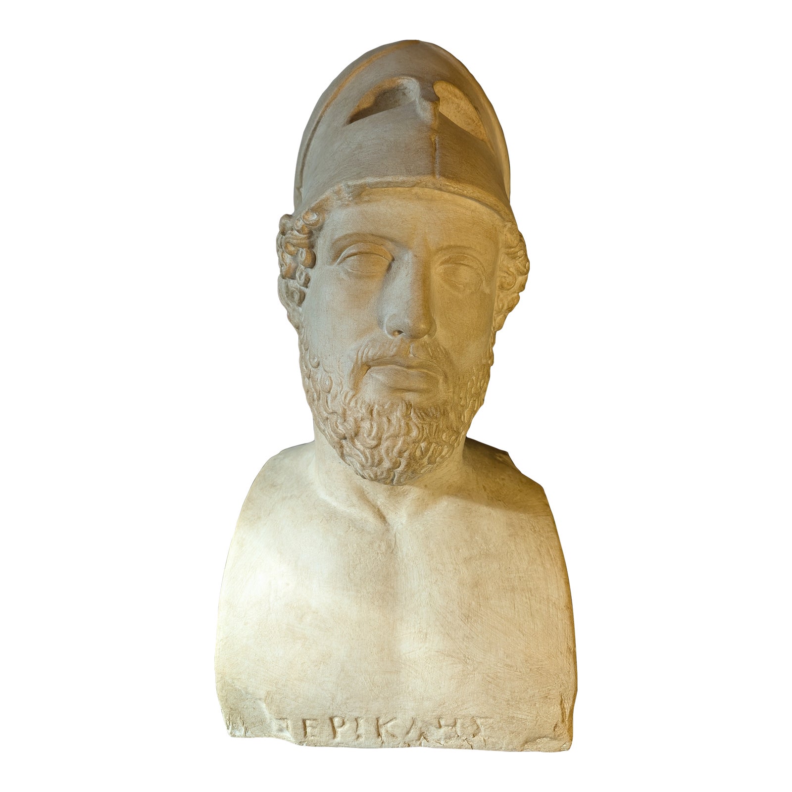 Plaster Bust of Pericles | Chairish