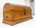 Barrel Shape Top Vintage Pine Wood Trunk Chest MINT For Sale - Image 17 of 17