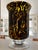 Glass Late 20th Century Tortoiseshell Glass Vase For Sale - Image 7 of 8