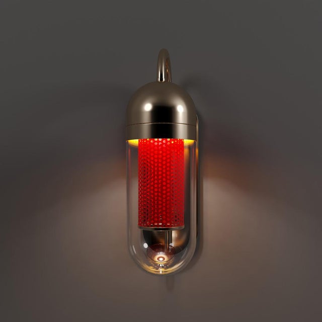 Metal Denver Wall Lamp by Porus Studio For Sale - Image 7 of 18