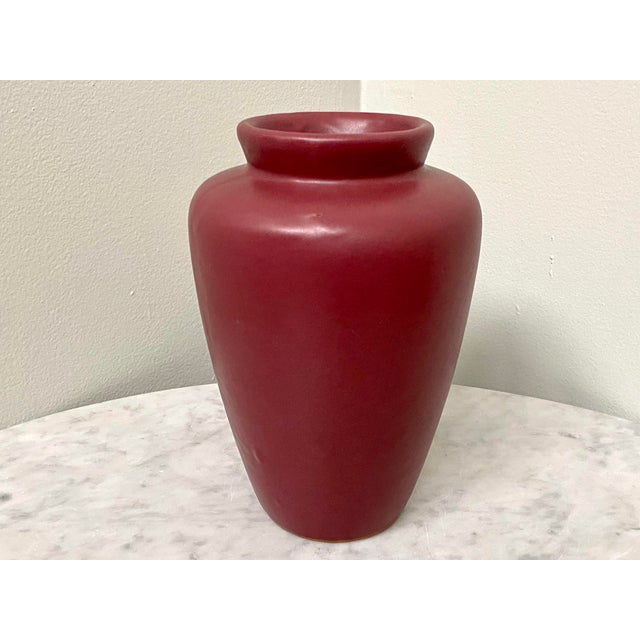 1920s Zanesville Pottery Made for Old Pot Shop Norwalk Tobacco Leaf