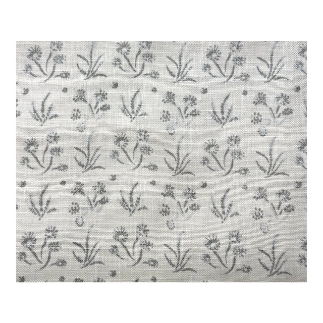 Lake August "Sea Garden" Linen- 2.5 Yards For Sale