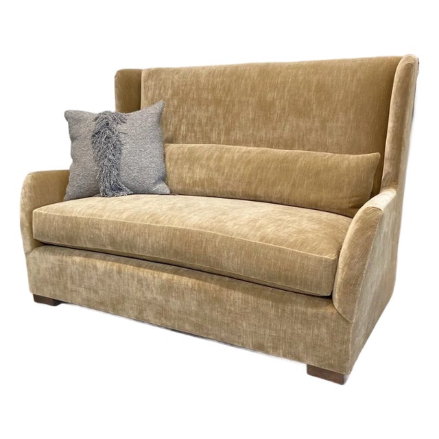 Lancaster Transitional Selene Settee For Sale
