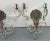 Antique French Art Deco Wrought Iron Wall Light Sconces With Shell Backs Circa 1920 - a Pair For Sale - Image 12 of 12
