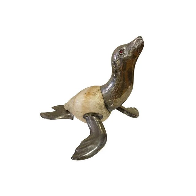20th Century Italian Sculpture Seal For Sale - Image 5 of 6