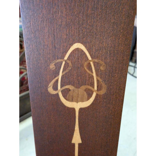 Stickley Harvey Cherry Wood Ellis Inlaid Settee For Sale In Atlanta - Image 6 of 11
