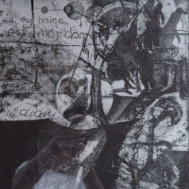 Andrzej Janeczko, the Butcher's Shop, 2007, Etching For Sale - Image 4 of 6