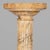 Italian Carved Alabaster Column Pedestal, Circa 1900 For Sale - Image 9 of 13