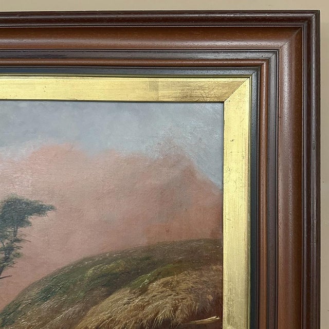 Framed Oil Painting on Canvas by Colin Graeme (1858-1910) Dated 1902 For Sale - Image 14 of 18